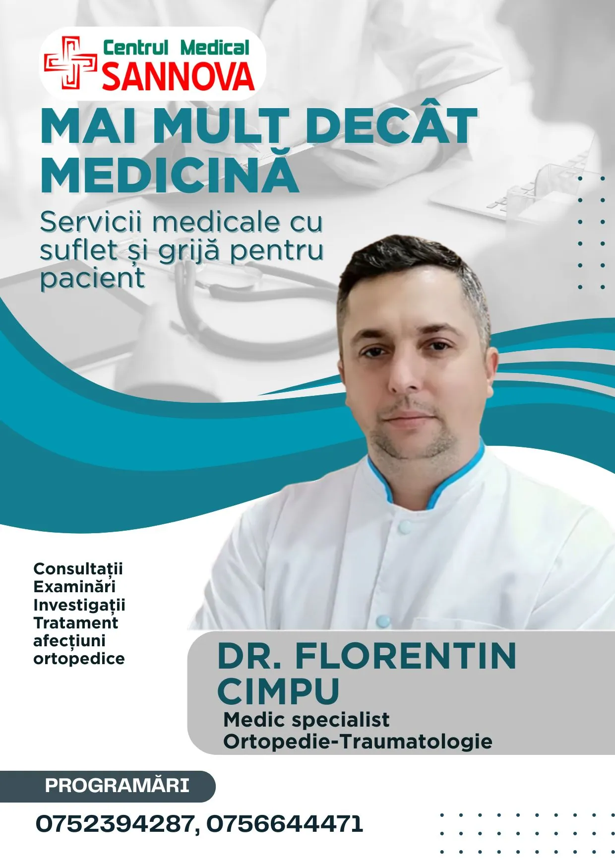 Portret — Dr. FLORENTIN CIMPU