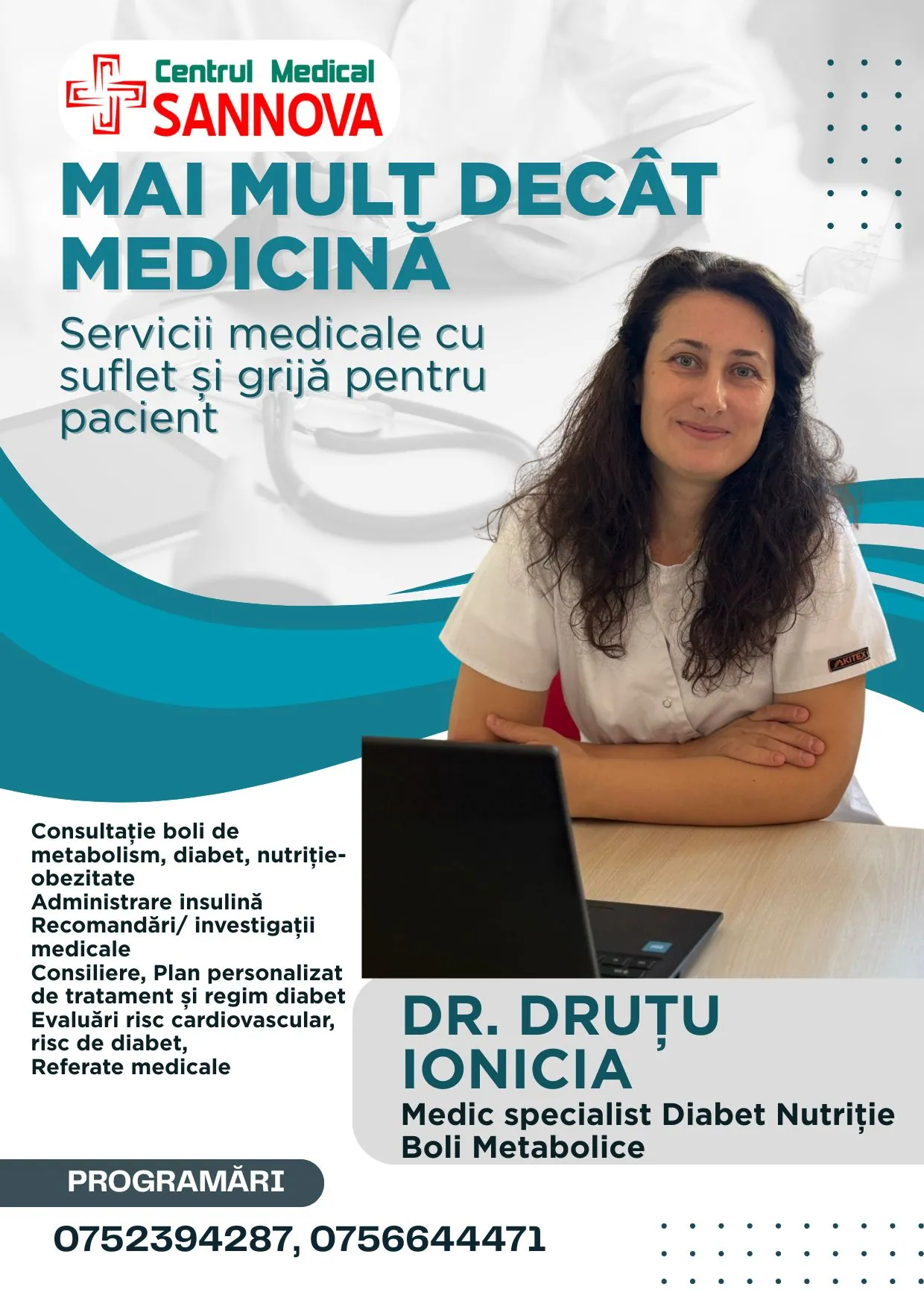 Portret — Dr. IONICIA DRUTU
