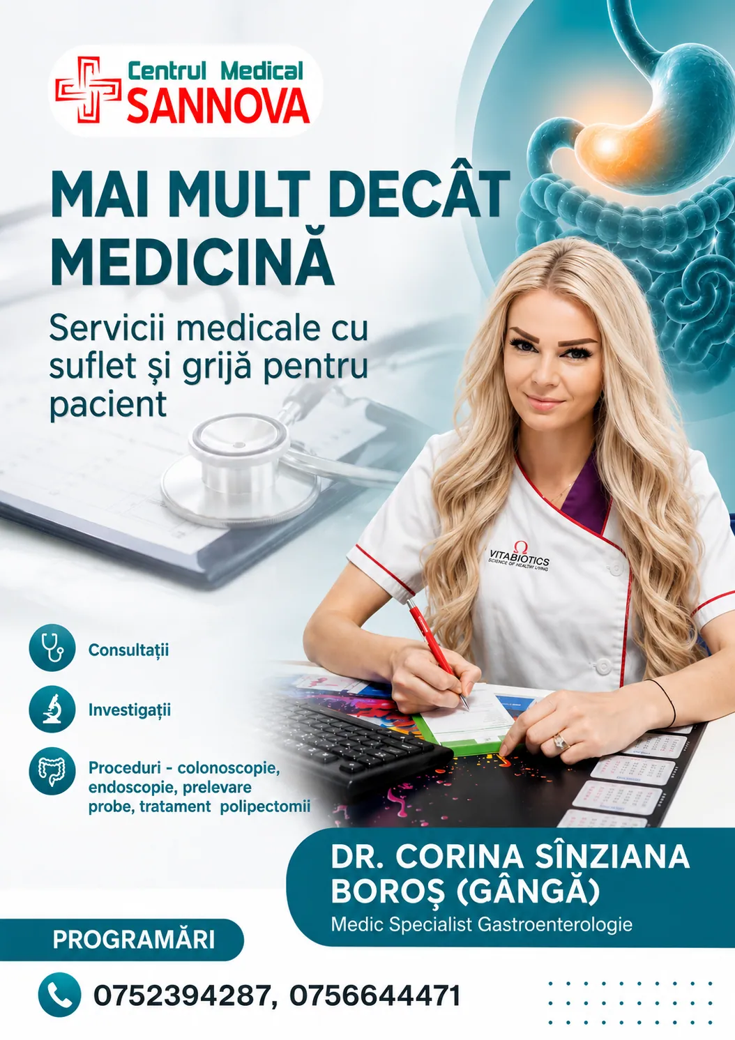 Portret — Dr. CORINA SÎNZIANA BOROȘ