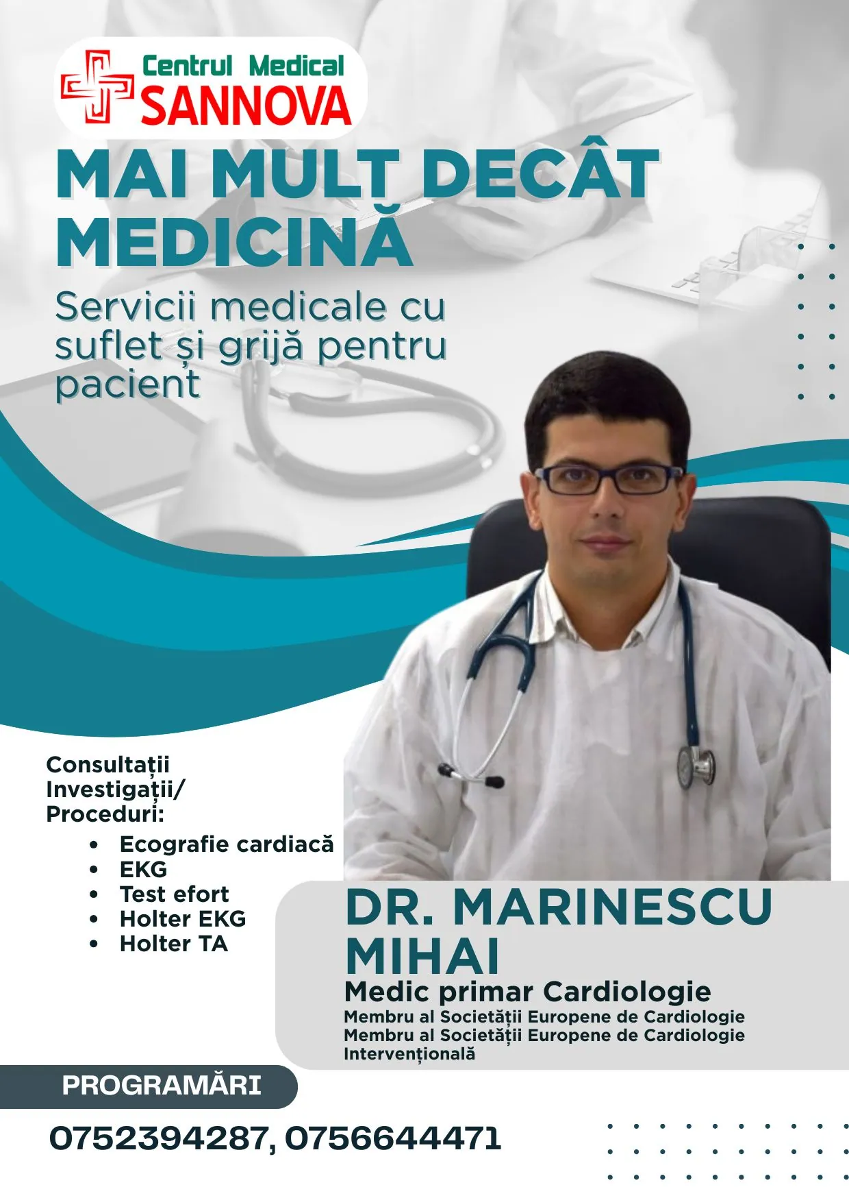 Portret — Dr. MIHAI MARINESCU